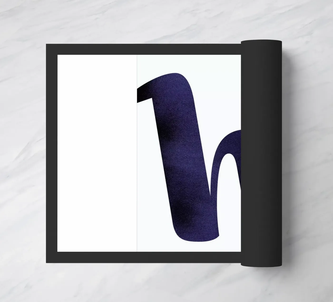 Navy H zerbino da petiteCAPS