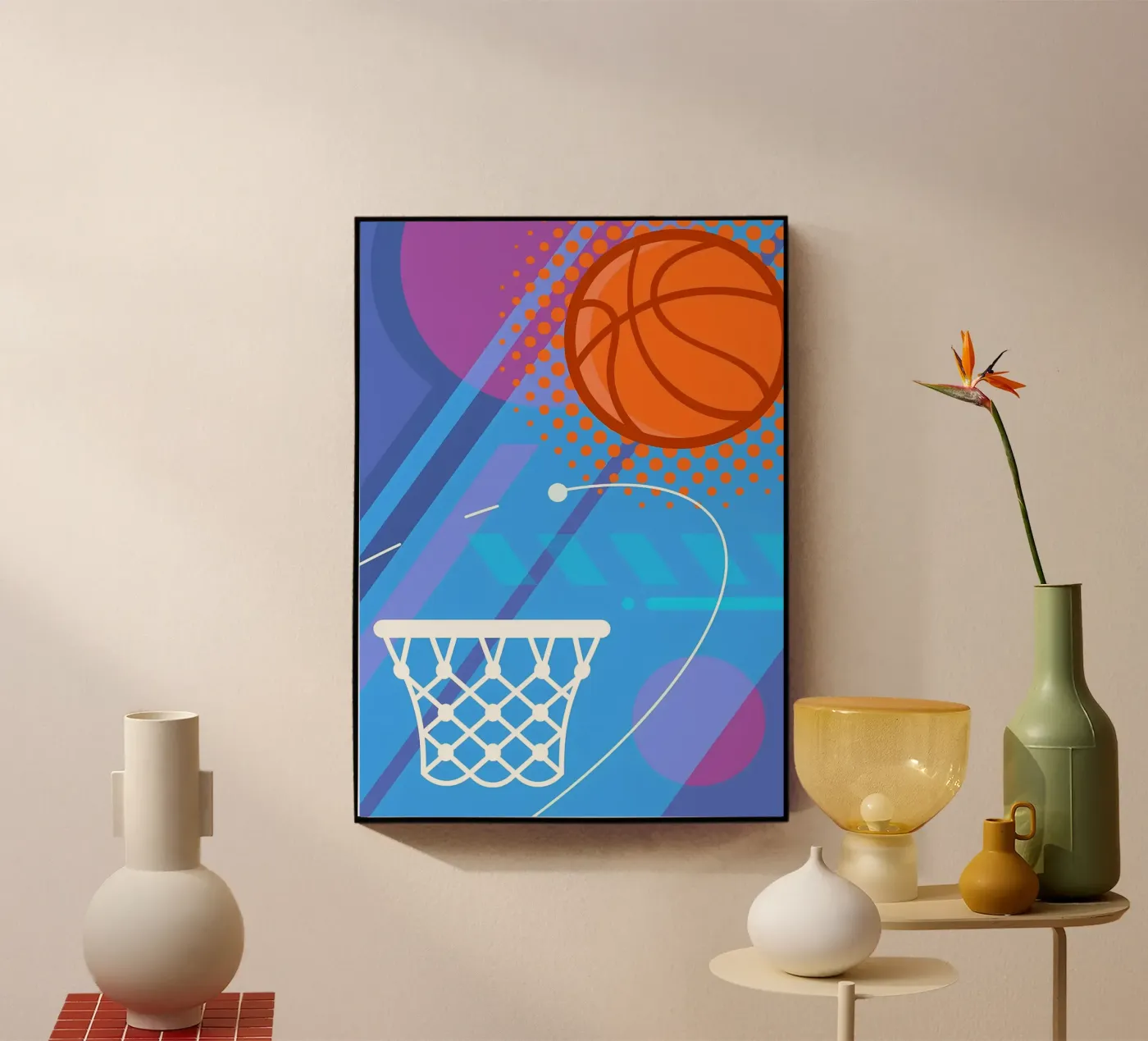 Tiro a canestro plexiglass da Delaplane