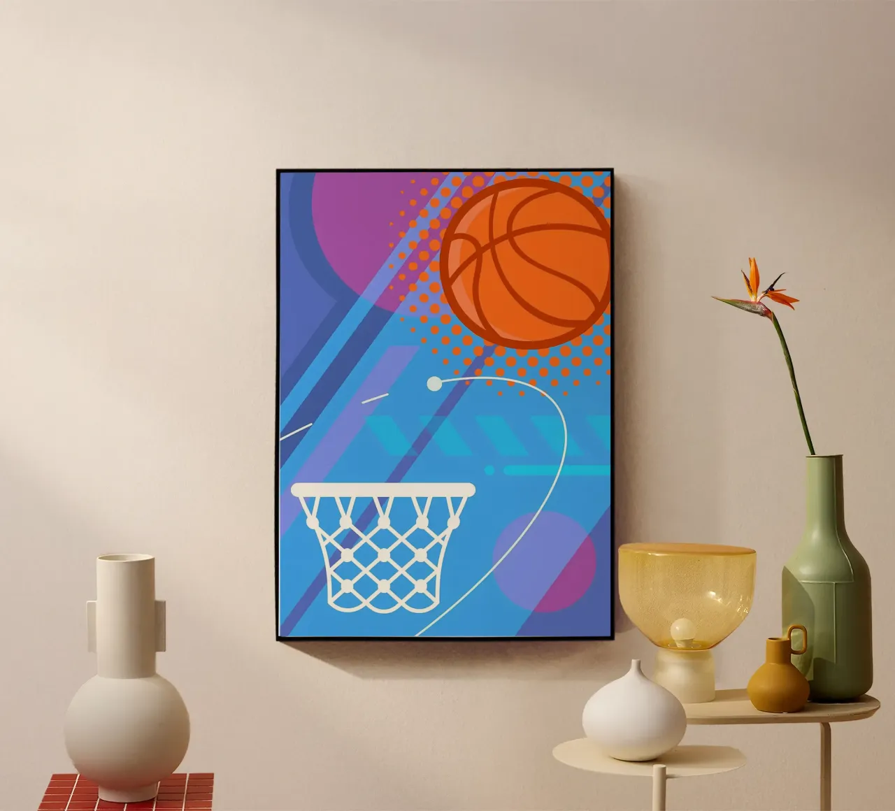 Tiro a canestro plexiglass da Delaplane