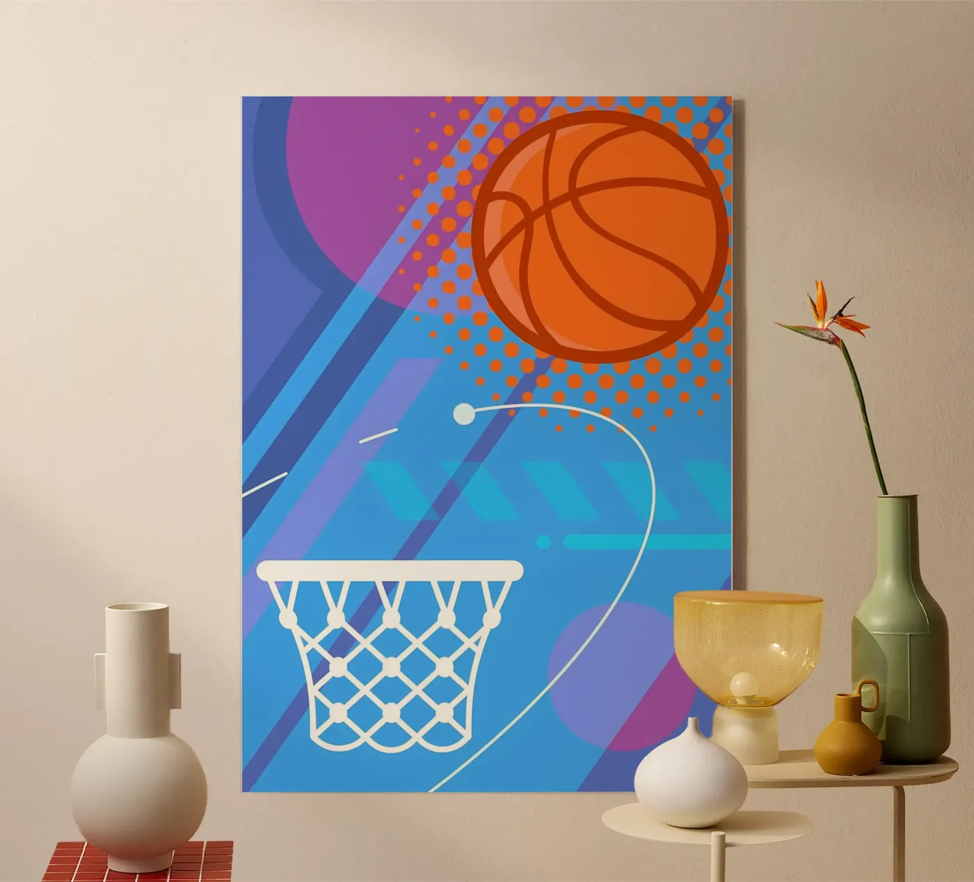 Tiro a canestro plexiglass da Delaplane