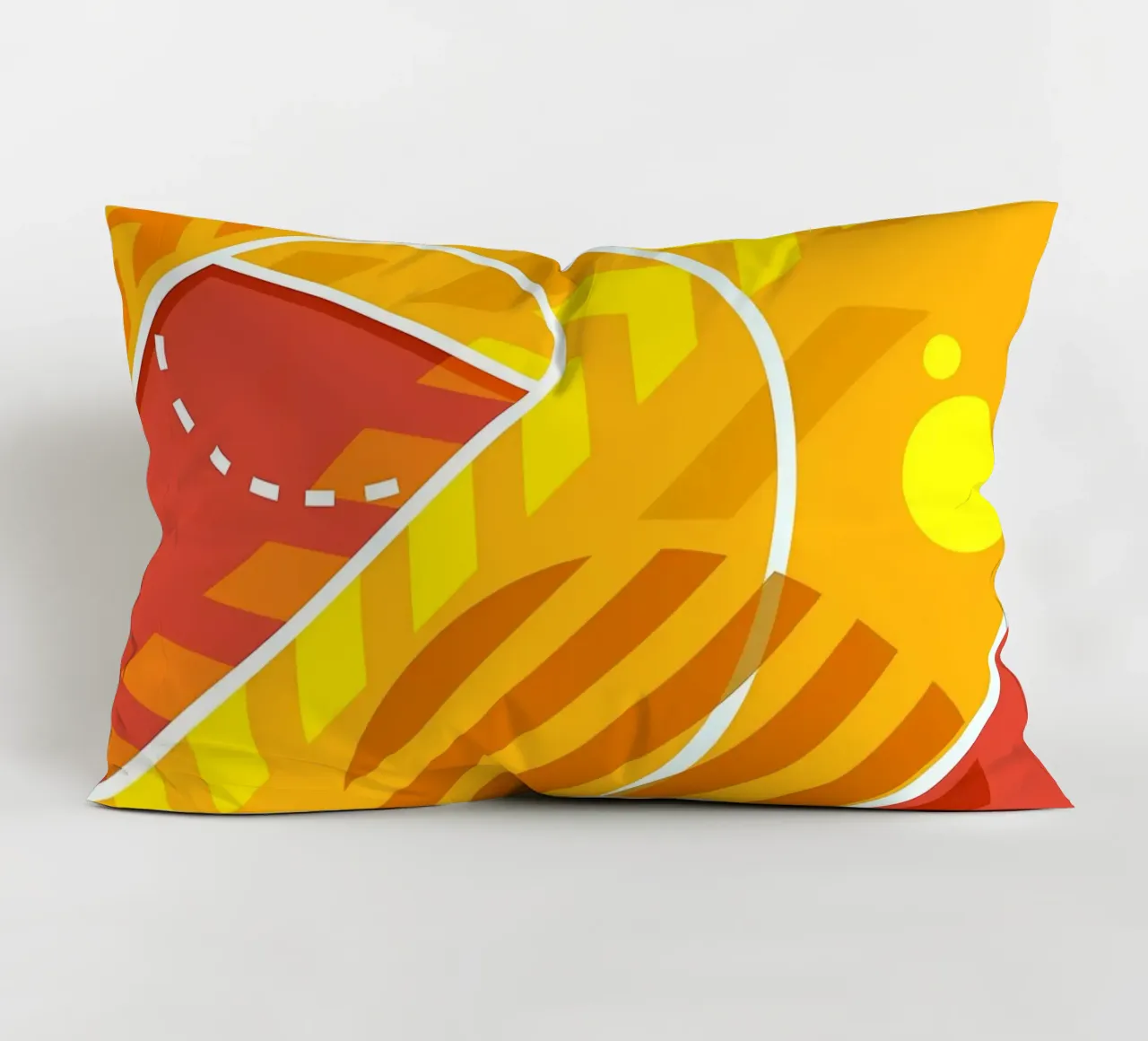 basketball court decorative cushion by Delaplane