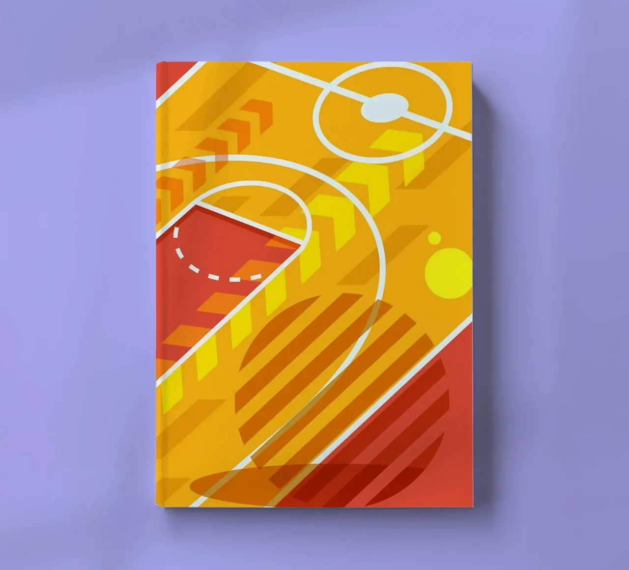 Basketballplatz Notizbuch von Delaplane