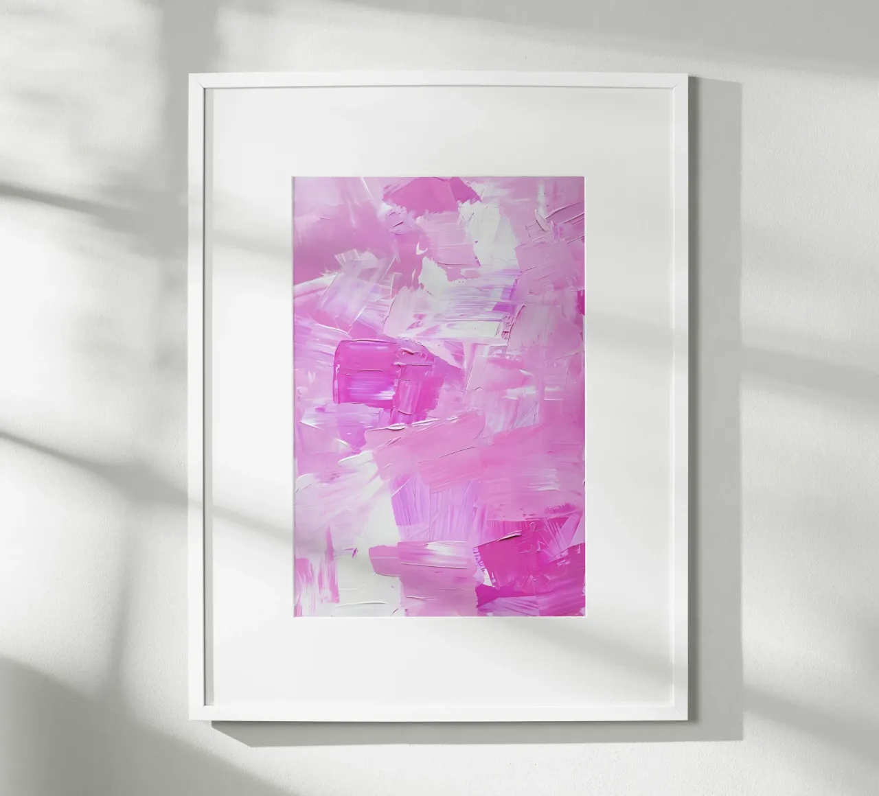Pittura a pennello rosa carta hahnemühle da Yaso Design & Art