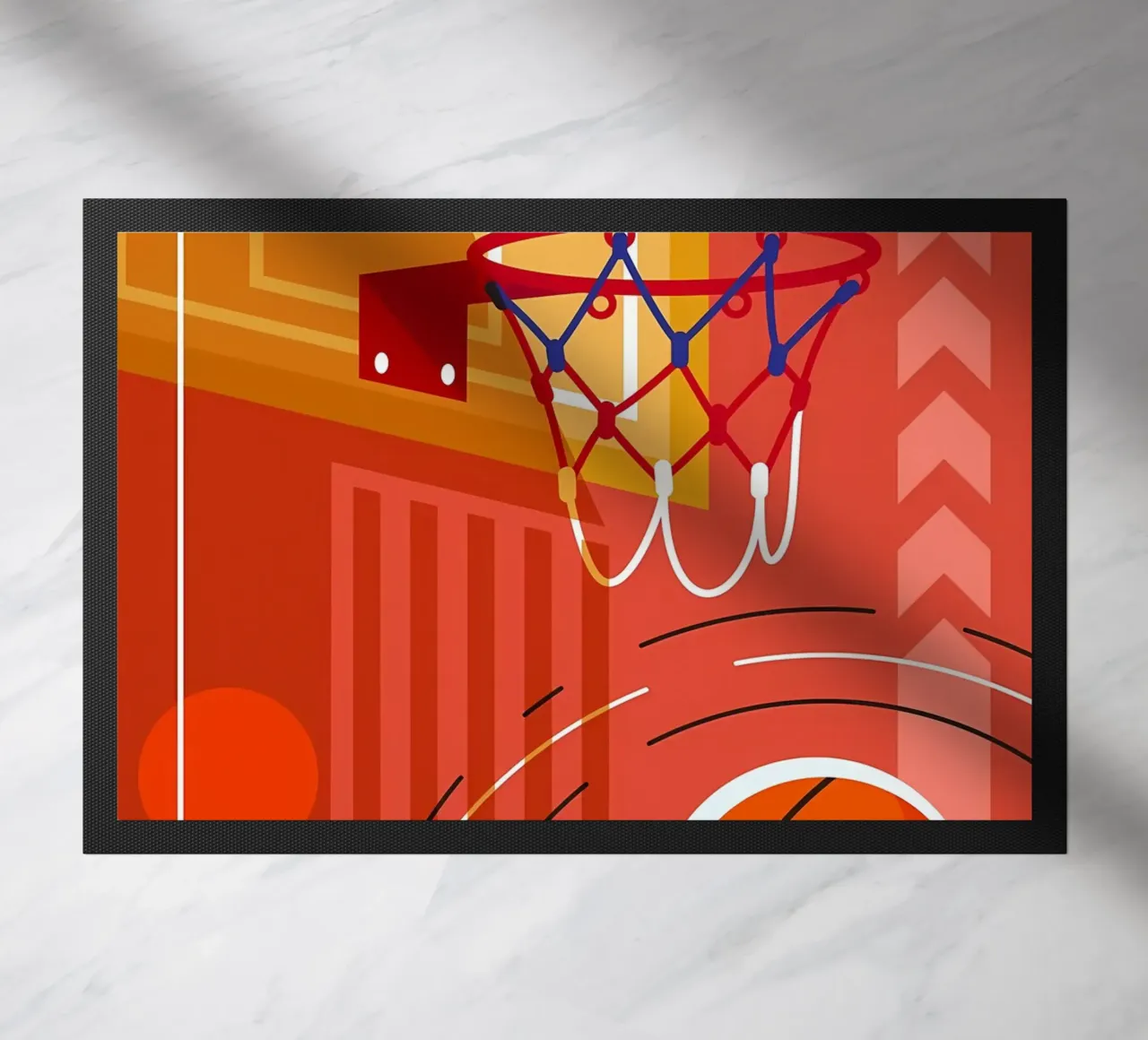 Decorazione da parete per la pallacanestro zerbino da Delaplane