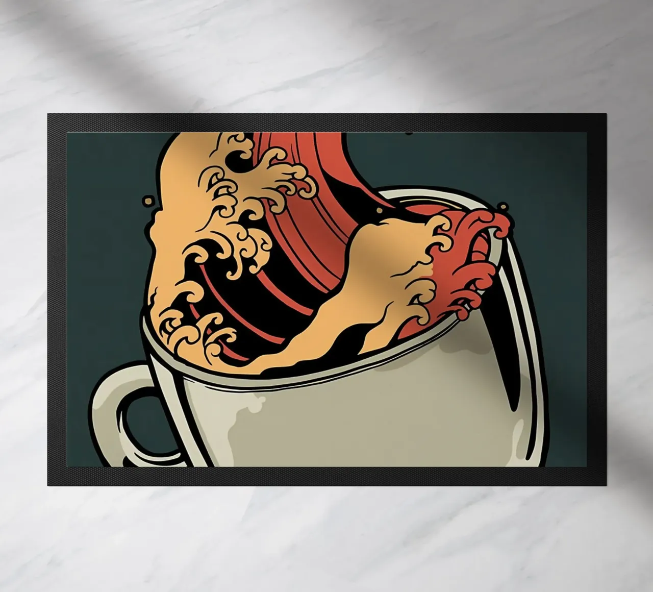 Poster doormat by Mikesell