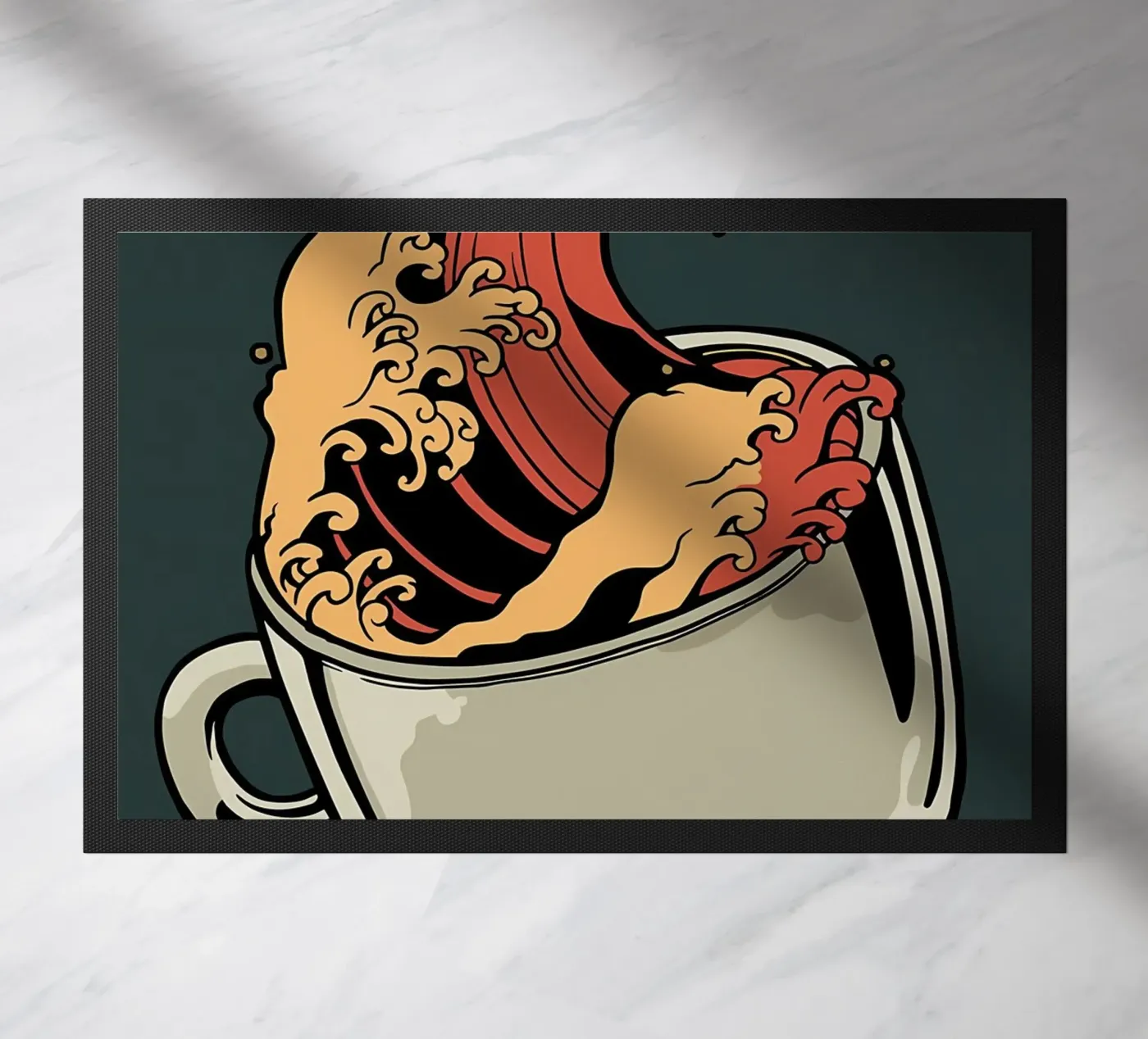 Poster doormat by Mikesell