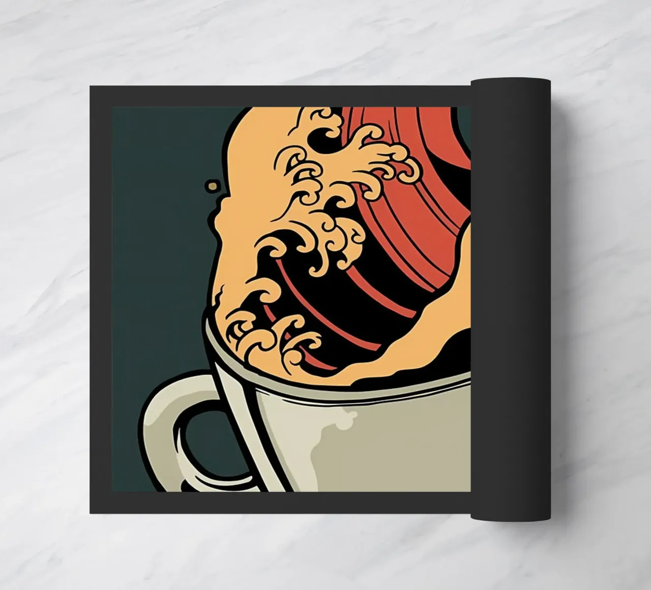 Poster doormat by Mikesell