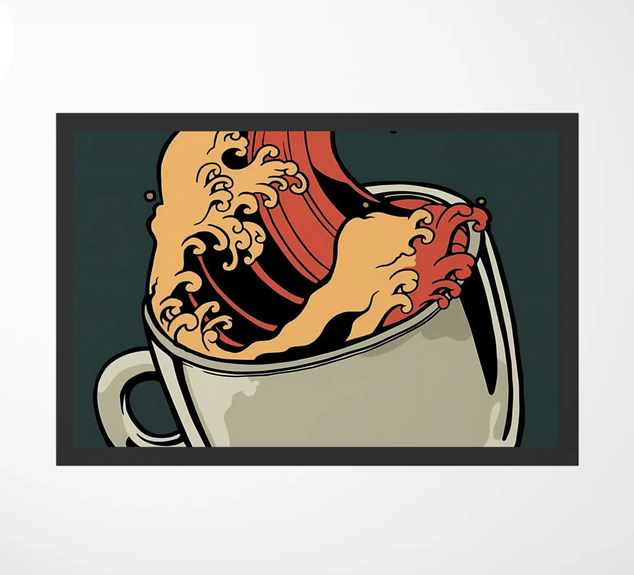 Poster doormat by Mikesell