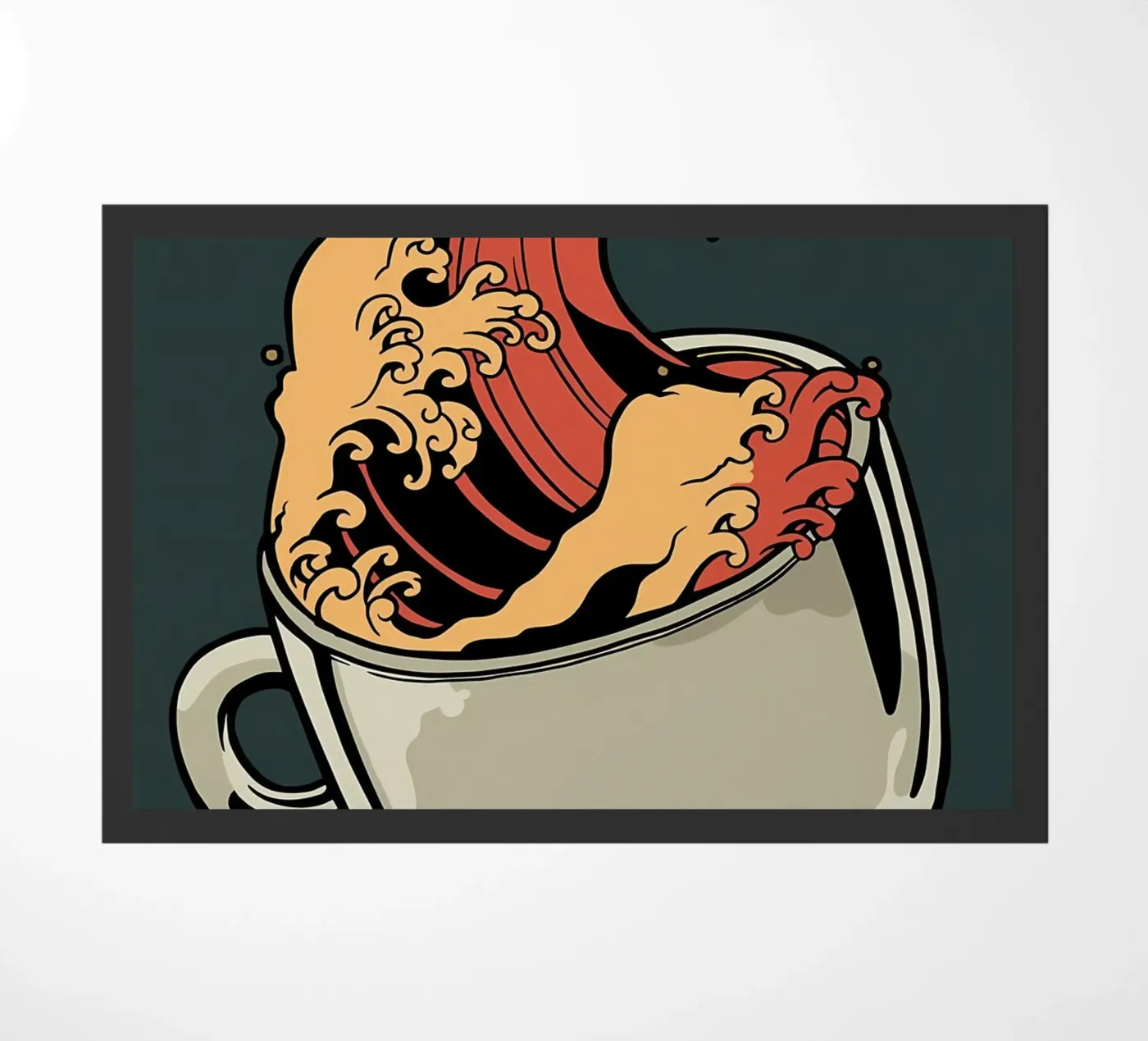 Poster deurmat van Mikesell