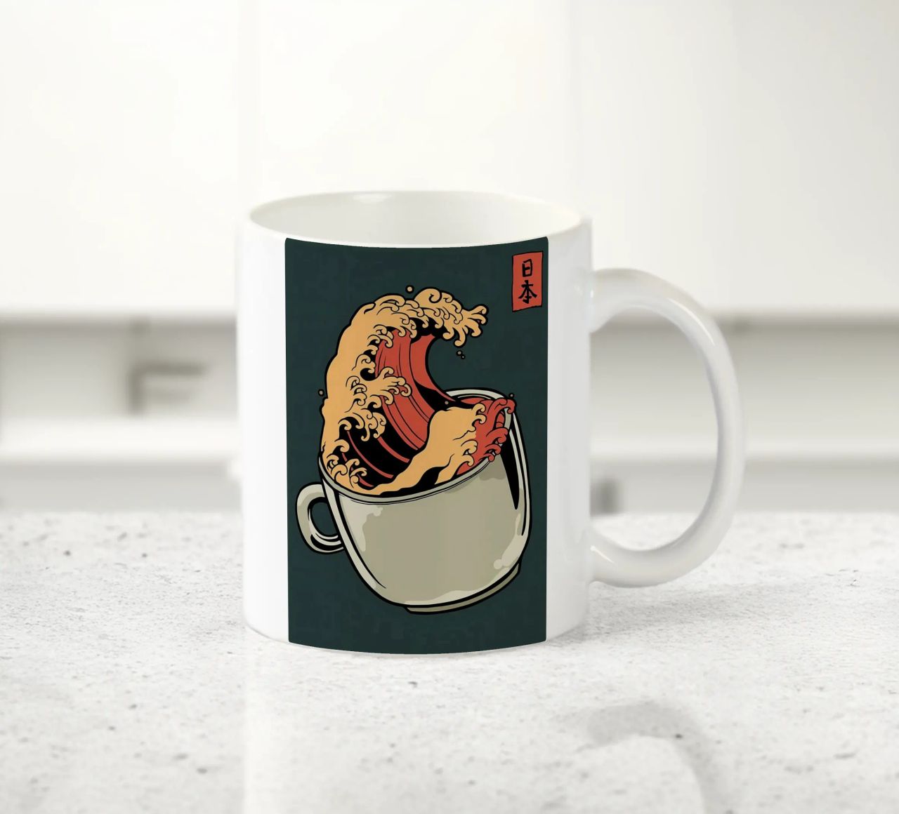Poster tazza in ceramica da Mikesell