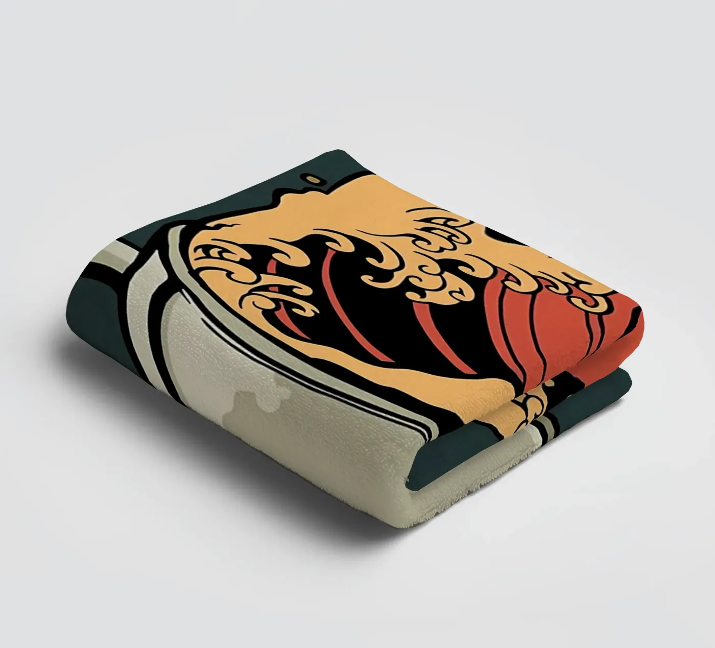 Poster badhanddoek van Mikesell