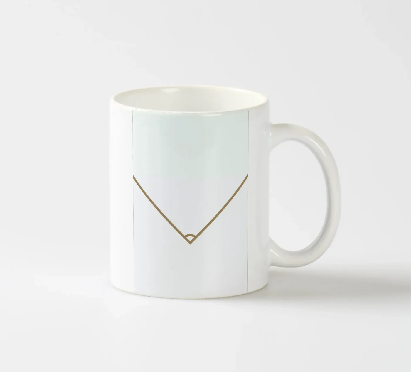 Corner ceramic mug by Dean Smith