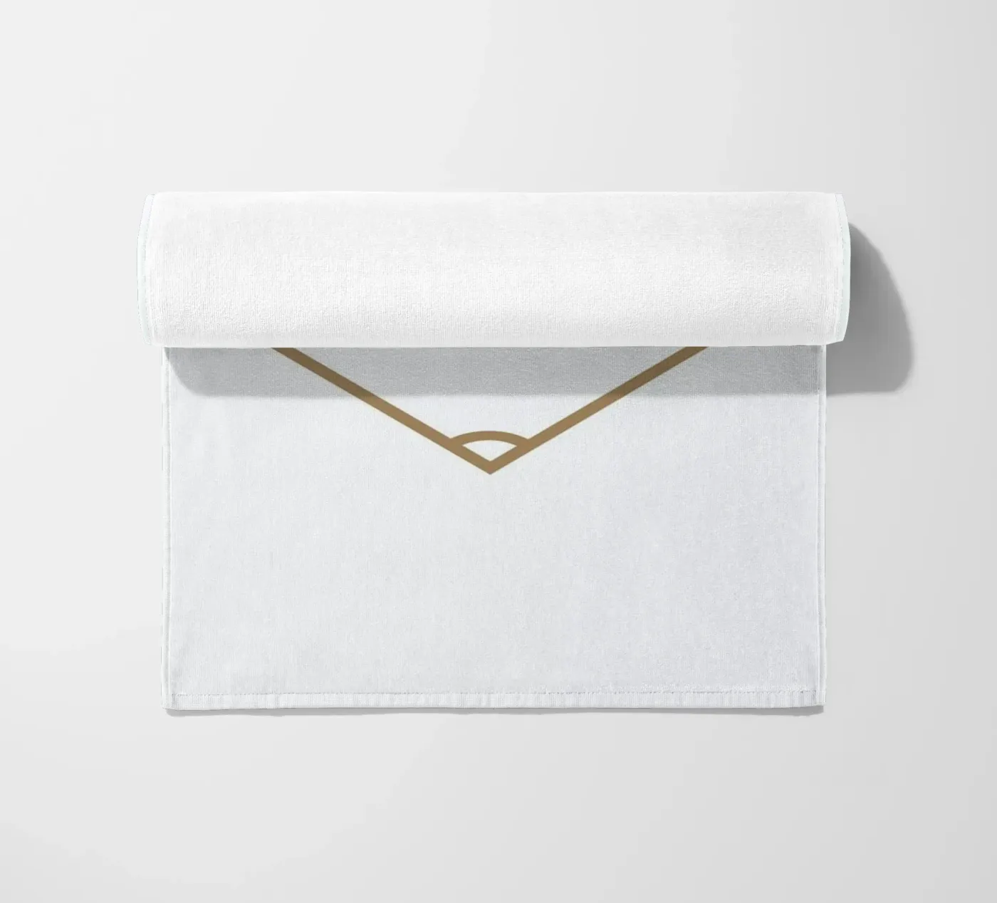 Corner beach towel by Dean Smith