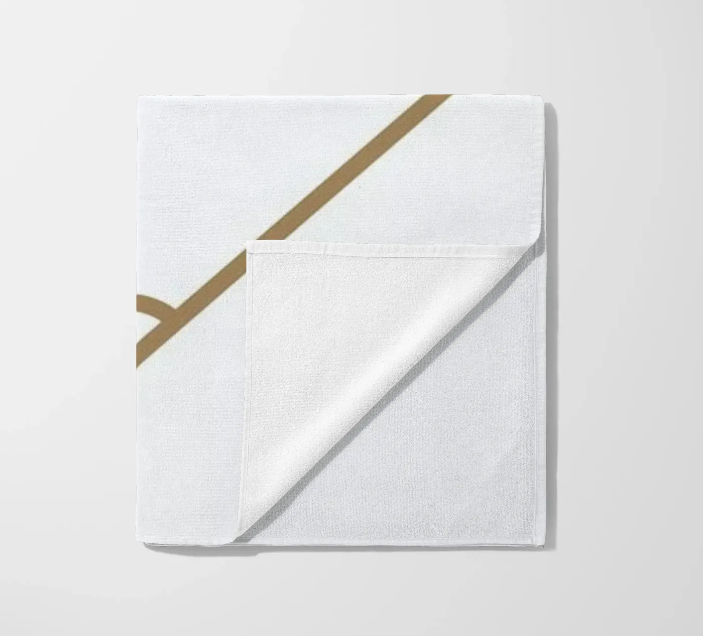 Corner beach towel by Dean Smith