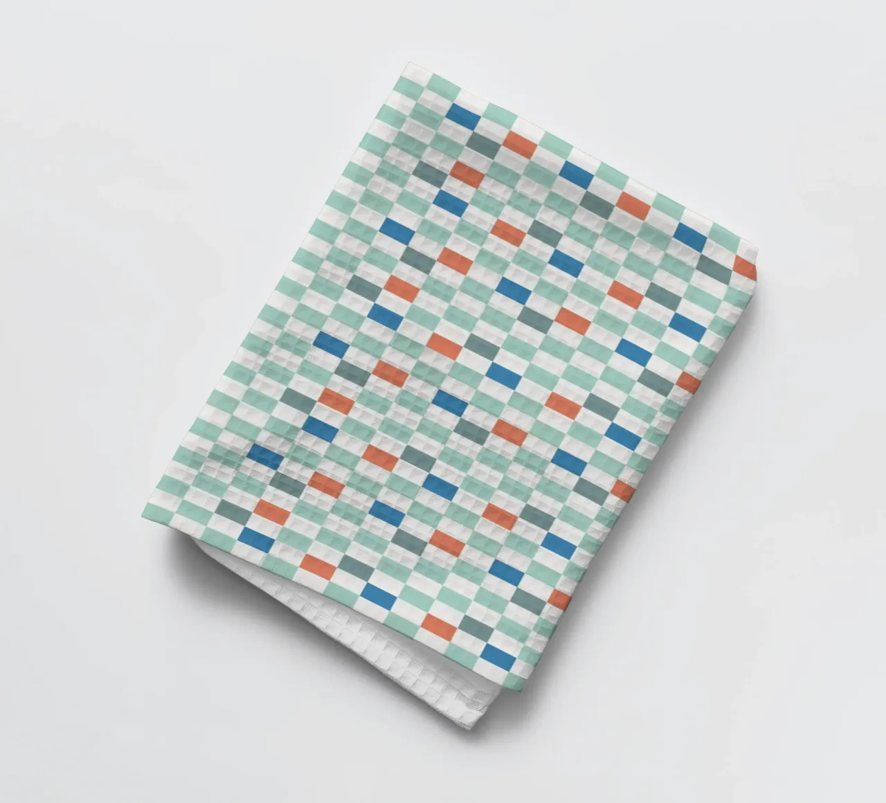 Checker jump colors torchon de Little Dean
