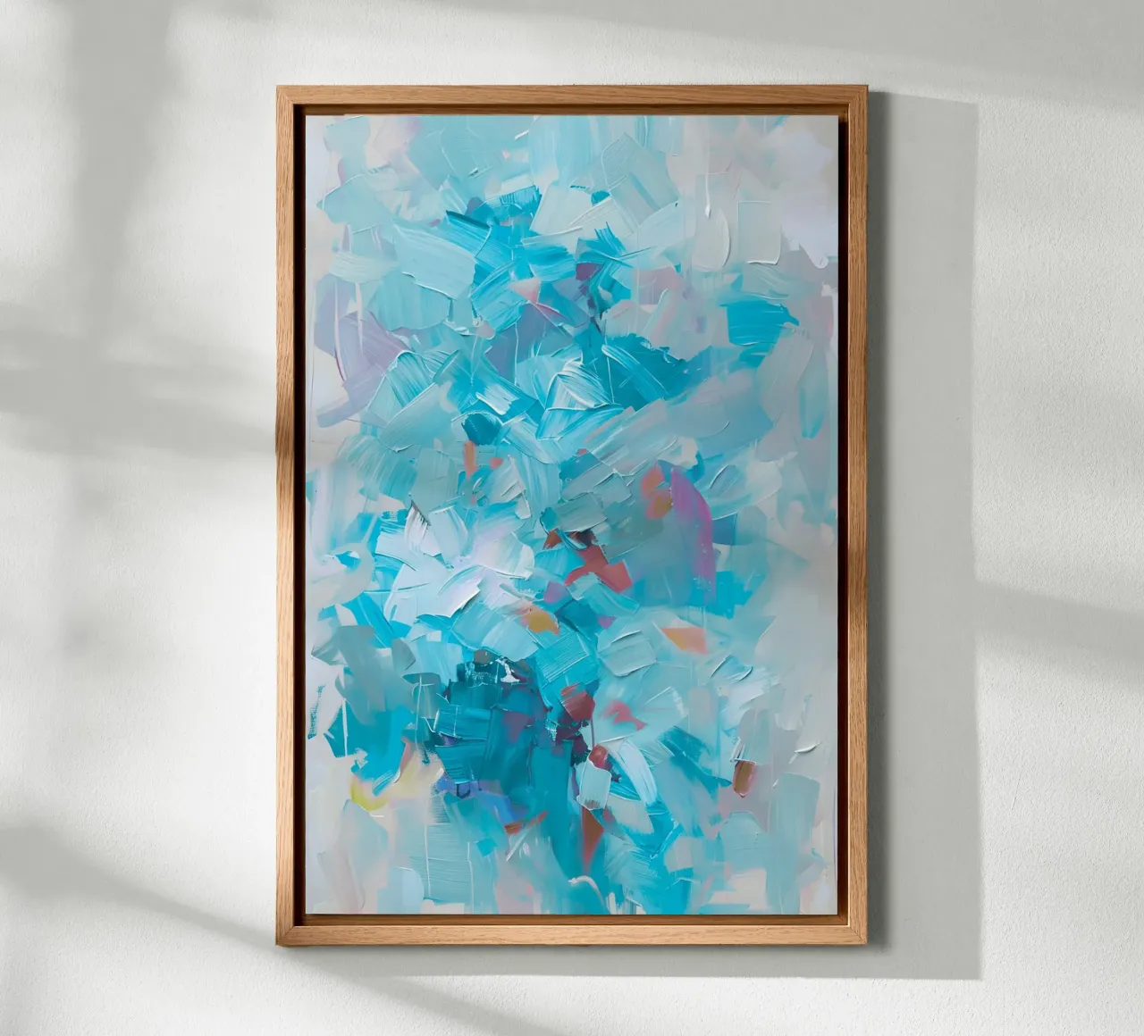 Dipingere diversi colori bluastri alluminio dibond da Yaso Design & Art