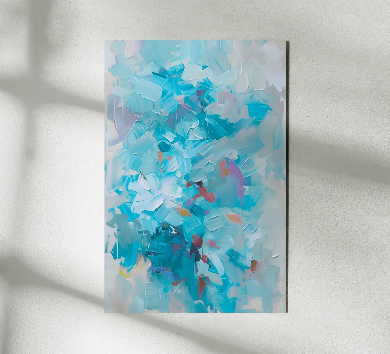 Dipingere diversi colori bluastri alluminio dibond da Yaso Design & Art