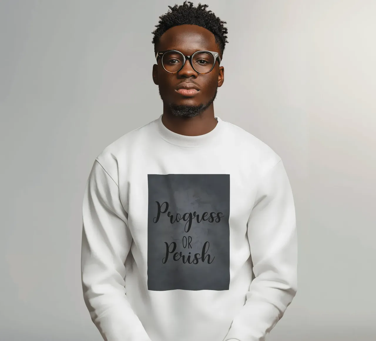 Progresser ou périr sweat de Bassy