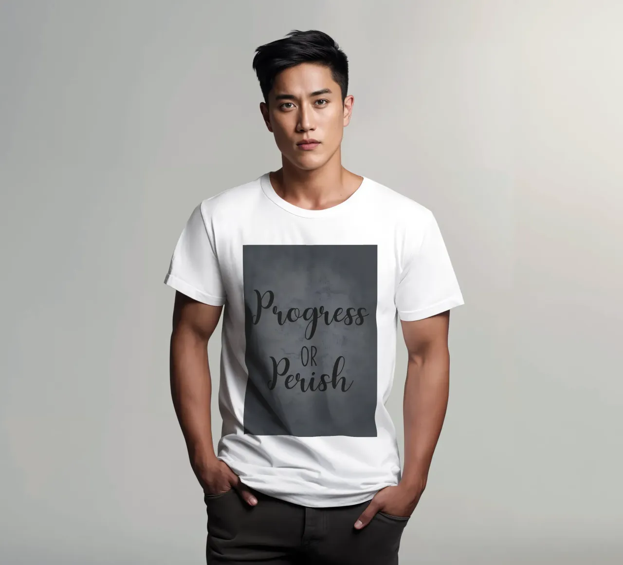 Fortschritt oder Untergang T-Shirt von Bassy