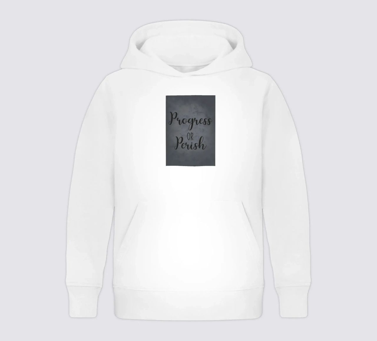 Progredire o morire felpa bambino con cappuccio da Bassy