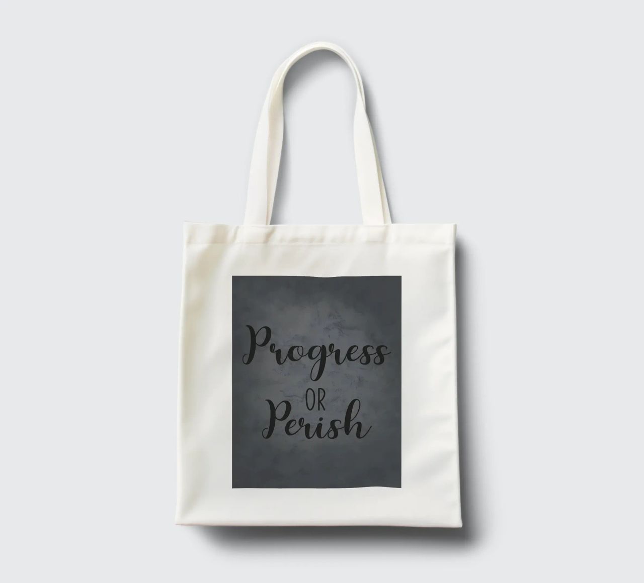 Progredire o morire borsa in juta da Bassy