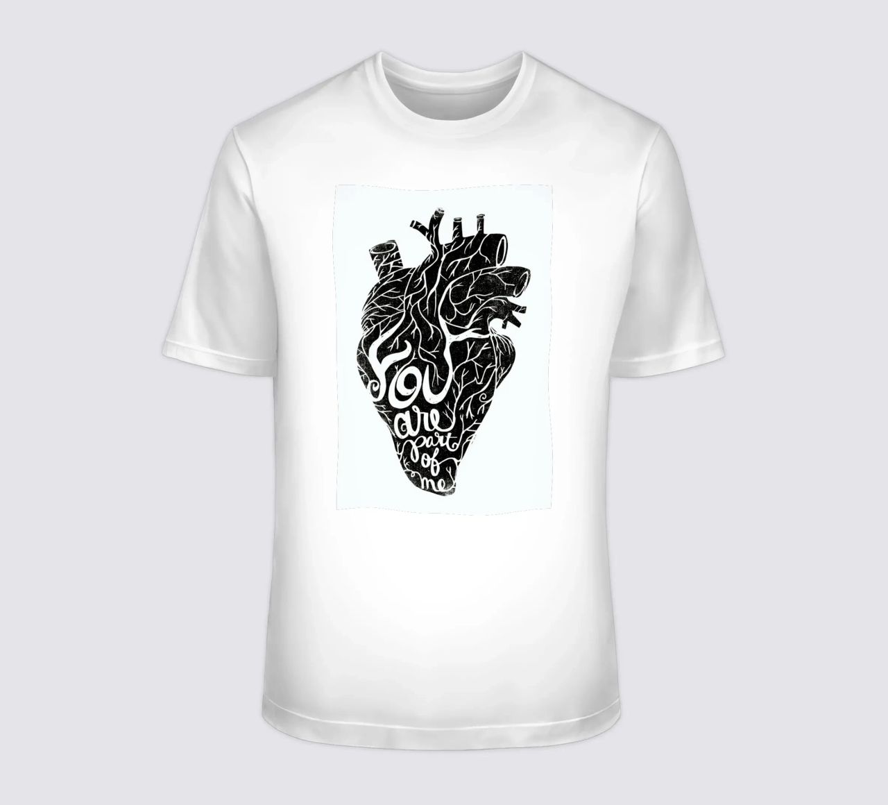 you are part of me t-shirt da Matthew Taylor Wilson