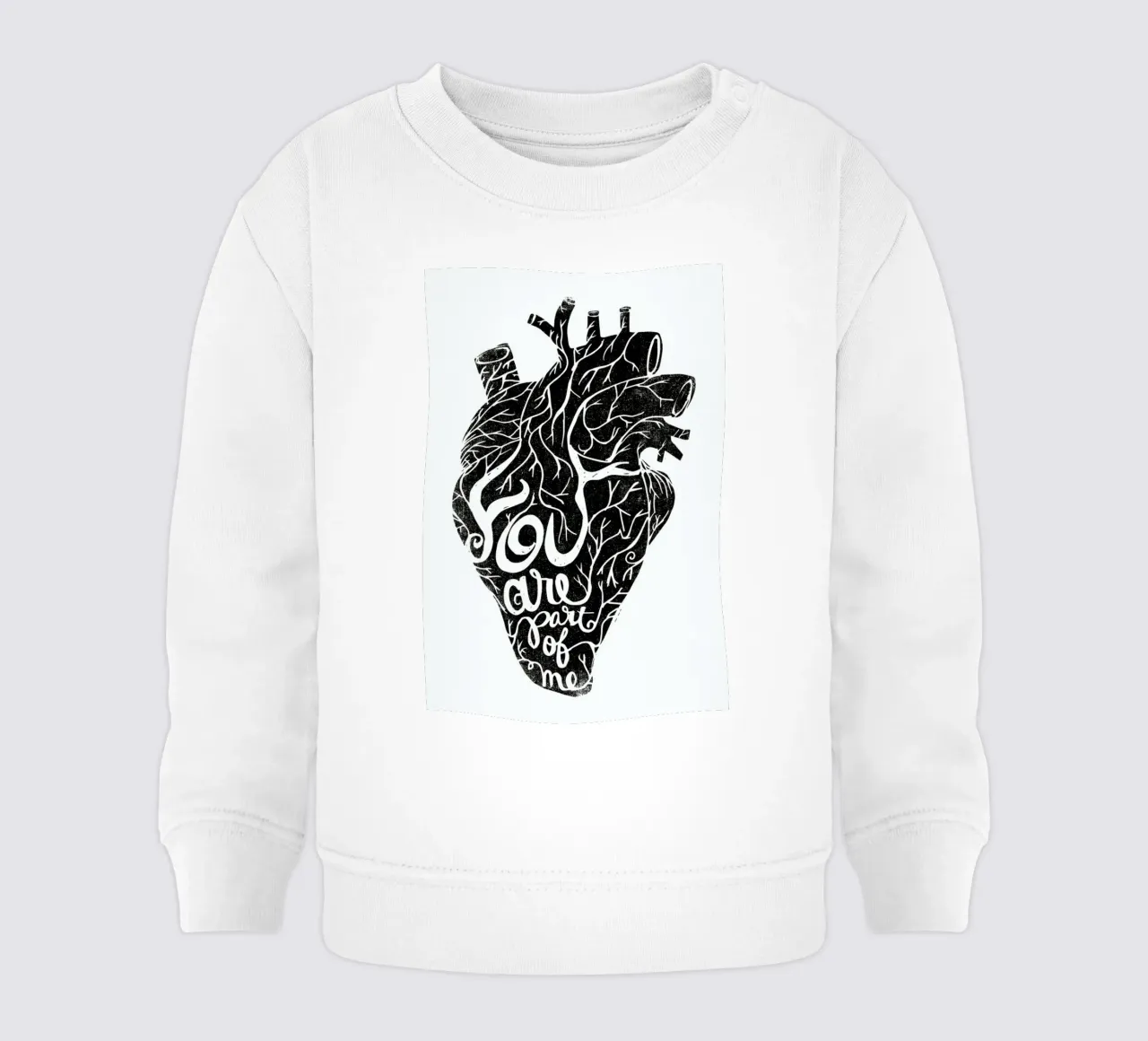 you are part of me Baby Sweatshirt von Matthew Taylor Wilson