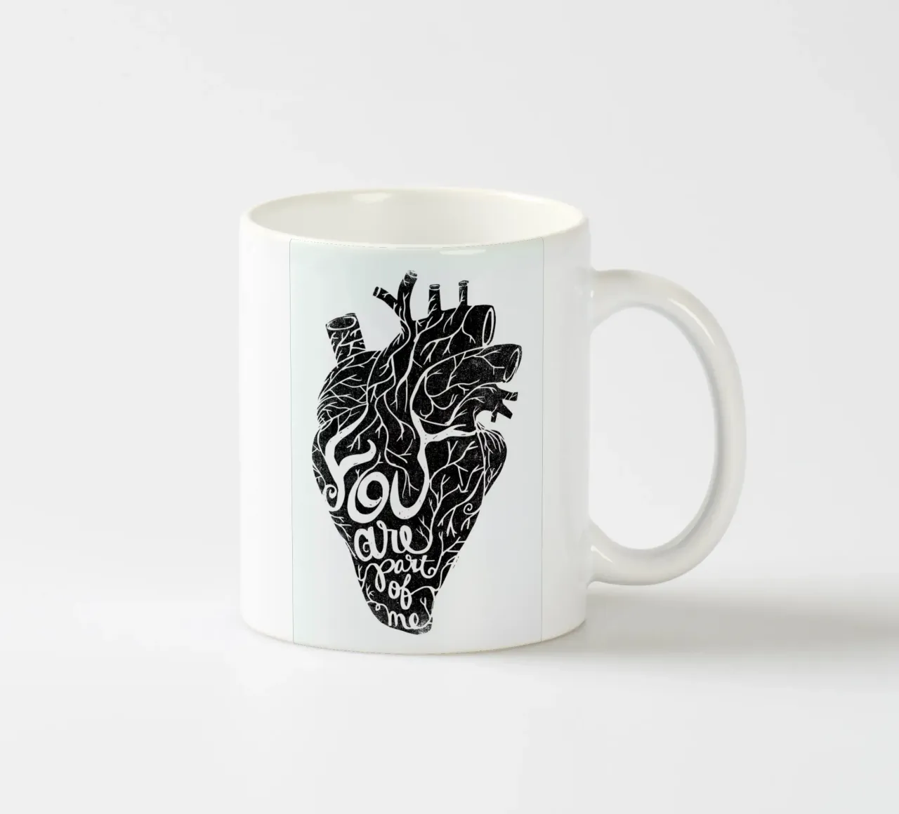 you are part of me Keramik Tasse von Matthew Taylor Wilson