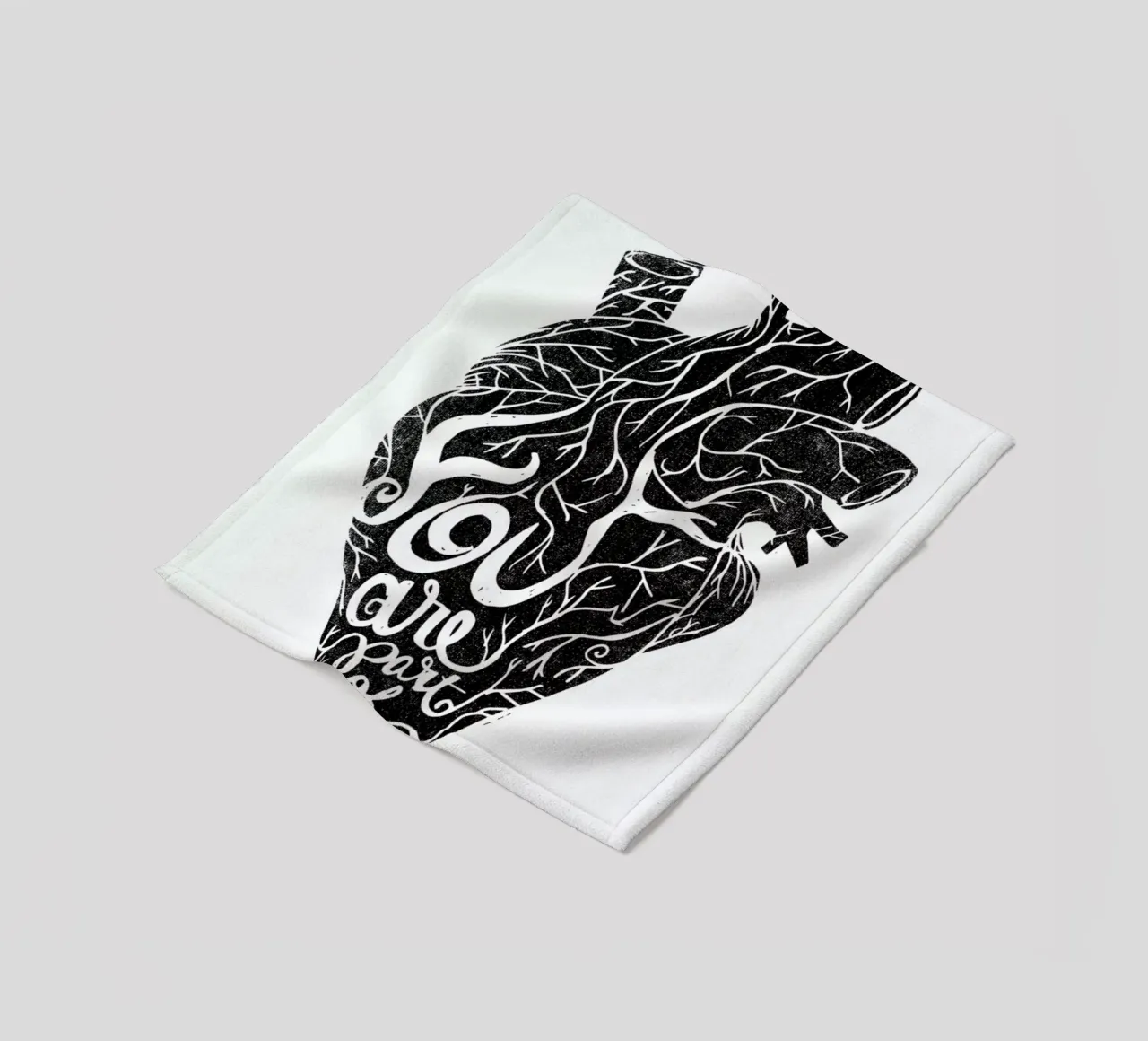 you are part of me coperta in pile da Matthew Taylor Wilson