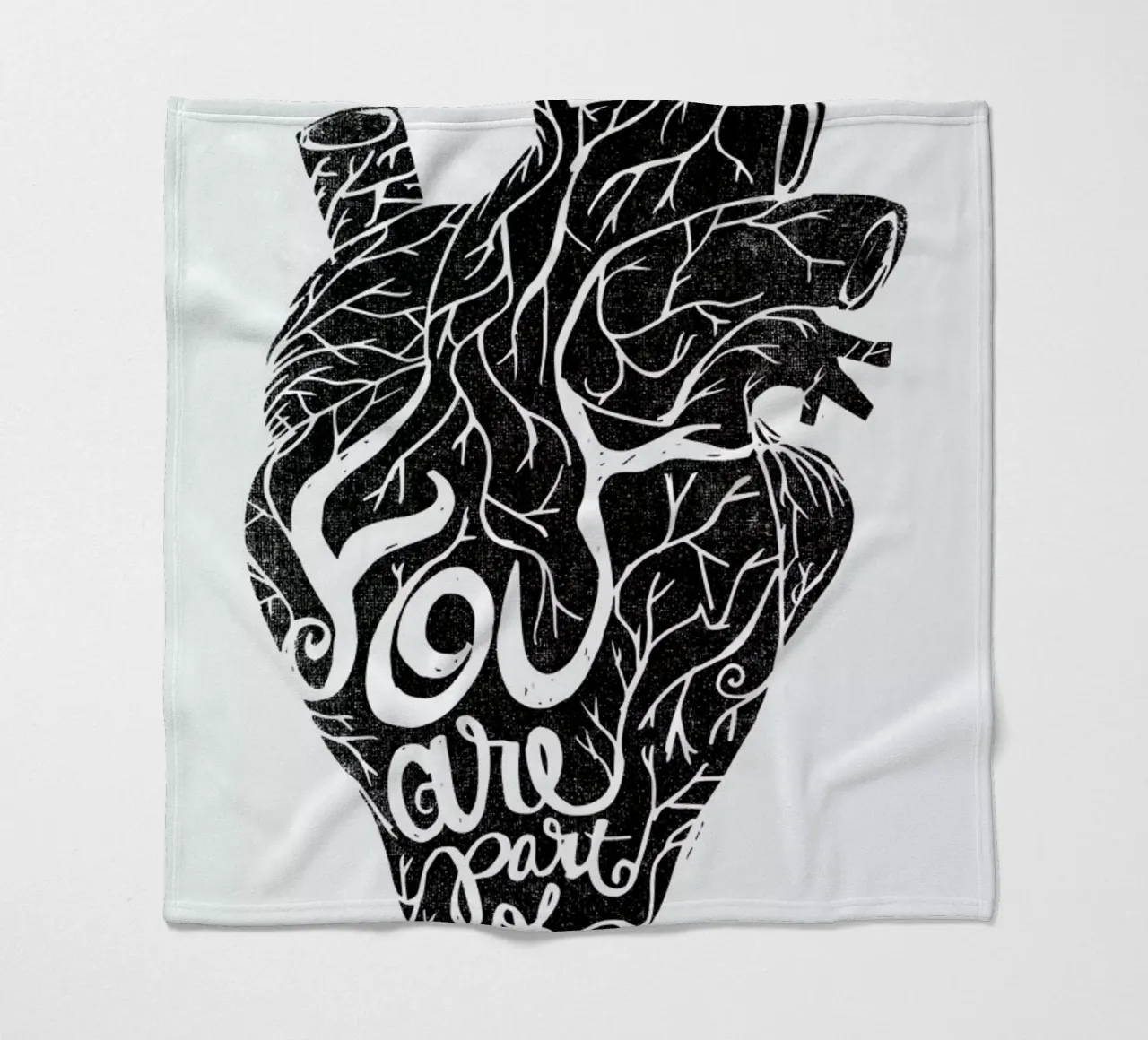 you are part of me coperta in pile da Matthew Taylor Wilson