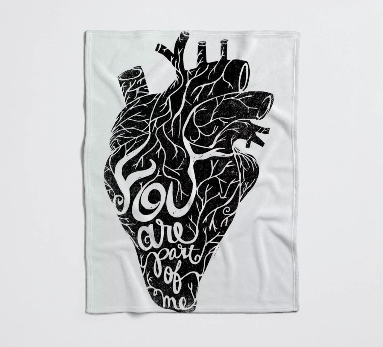 you are part of me coperta in pile da Matthew Taylor Wilson