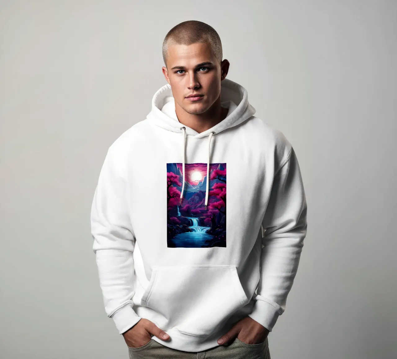 Ciliegio in fiore Giappone Arte felpa con cappuccio da Mikesell