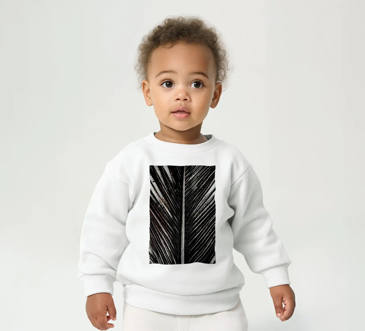 Beach Palm Patterns 12 baby sweatshirt by Chris Abatzis