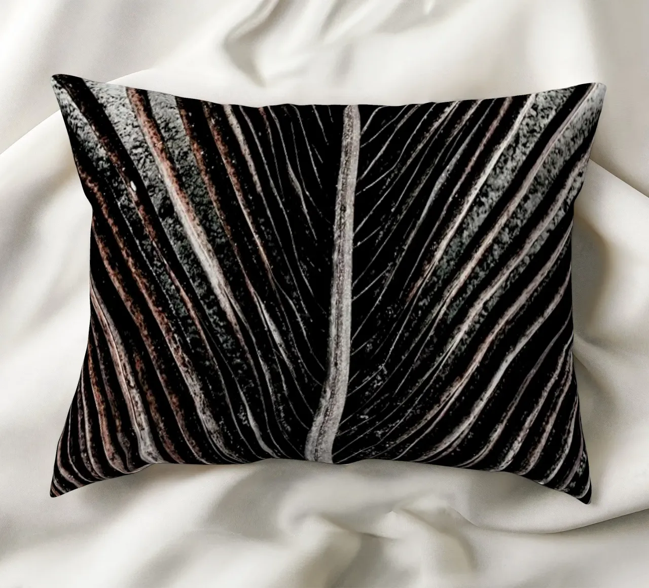 Beach Palm Patterns 12 cuscino da Chris Abatzis