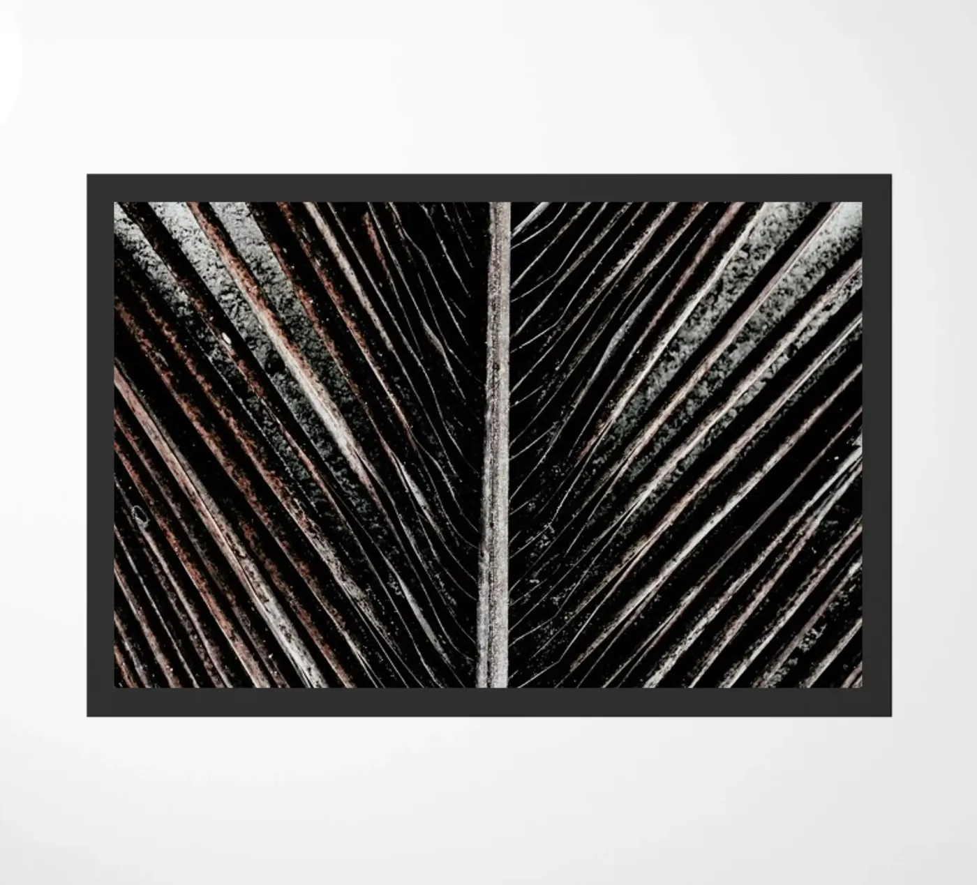 Beach Palm Patterns 12 deurmat van Chris Abatzis