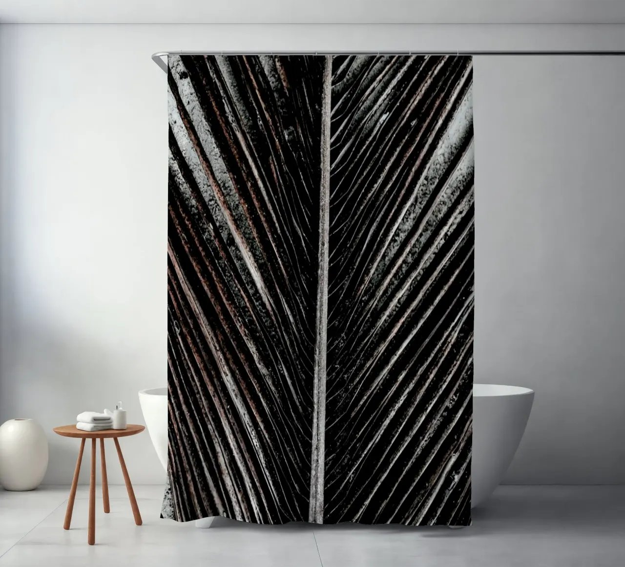 Beach Palm Patterns 12 tenda da doccia da Chris Abatzis