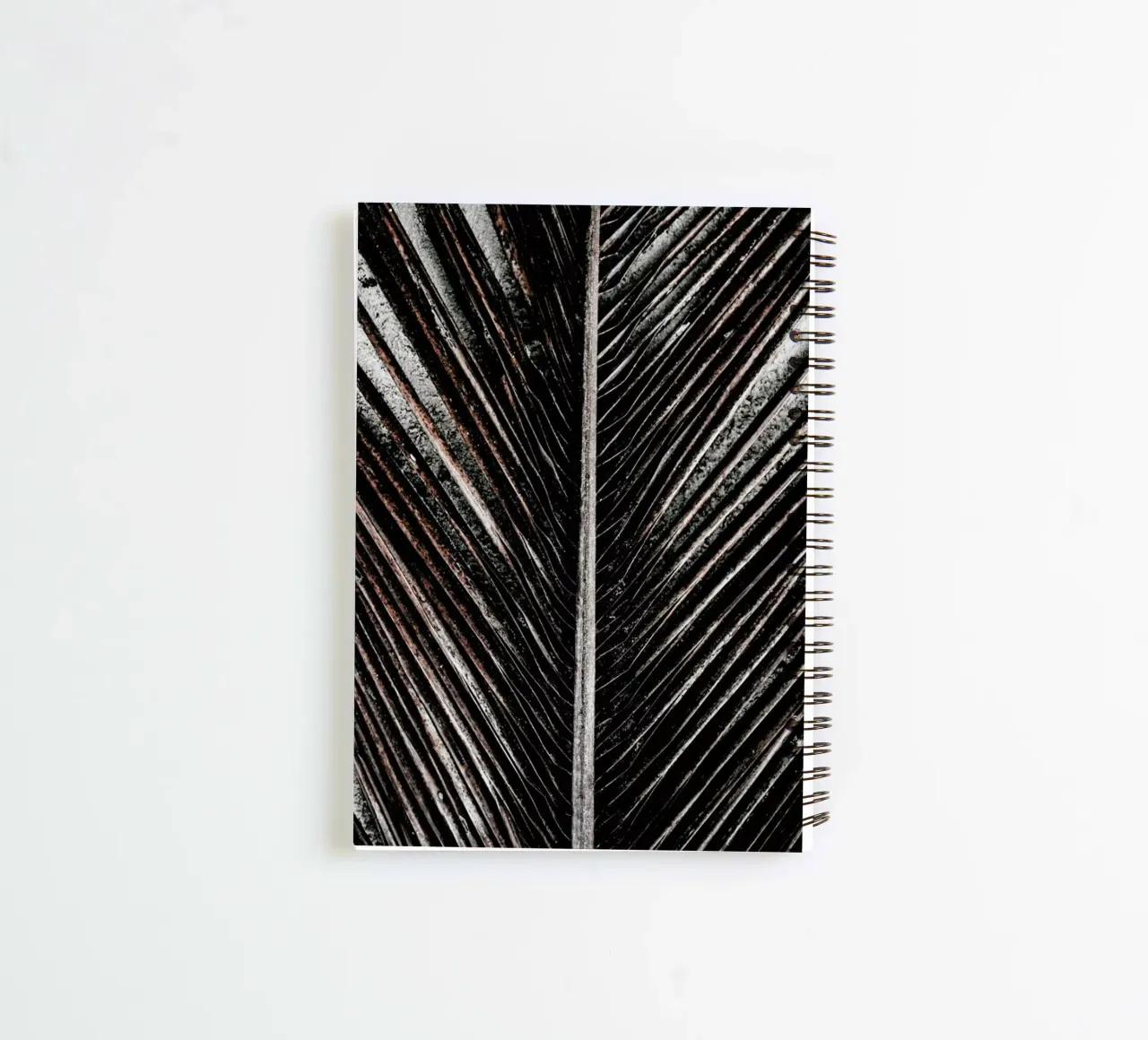 Beach Palm Patterns 12 spiral notebook by Chris Abatzis