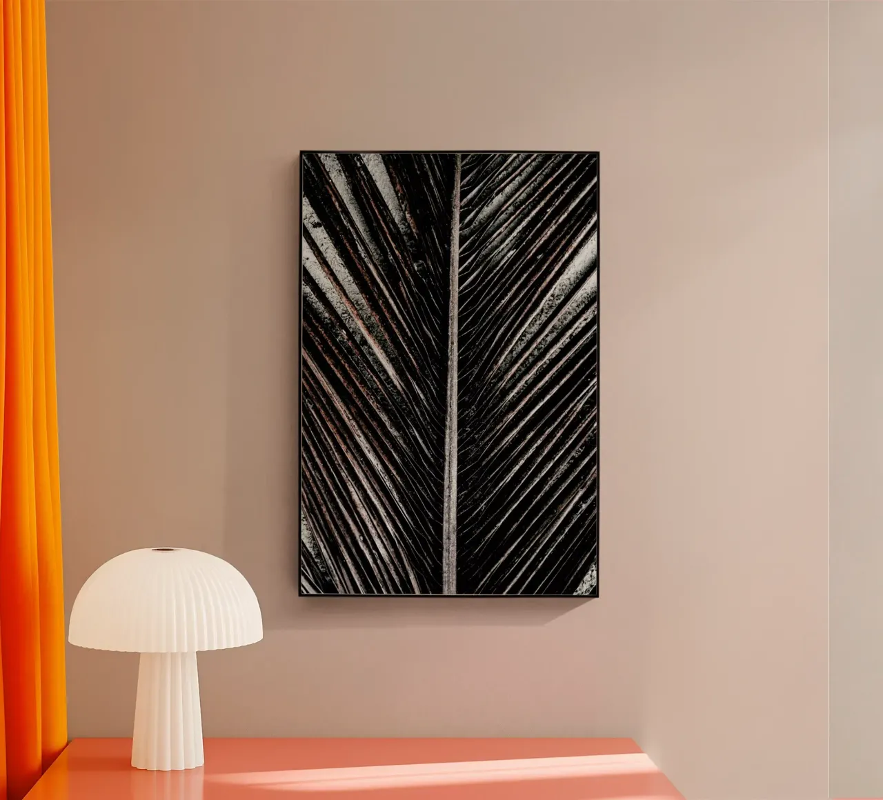 Beach Palm Patterns 12 plexiglass da Chris Abatzis