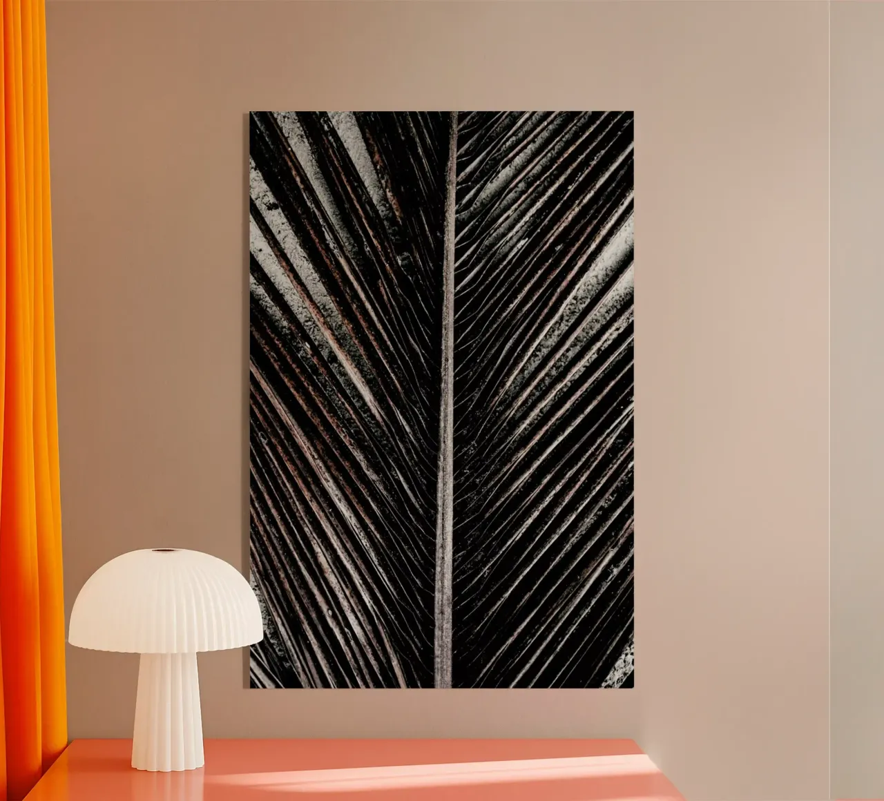 Beach Palm Patterns 12 plexiglass da Chris Abatzis