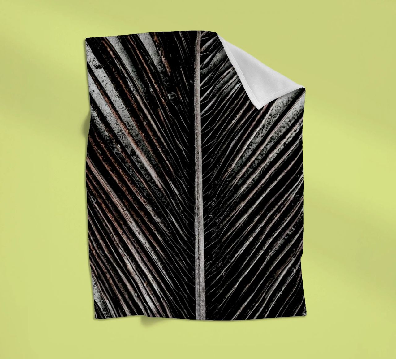 Beach Palm Patterns 12 coperta in pile da Chris Abatzis