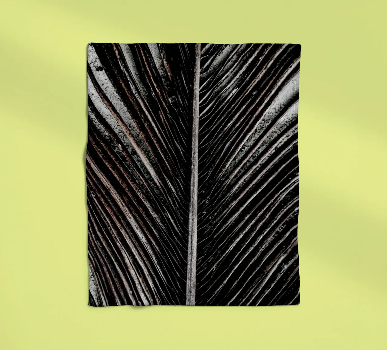 Beach Palm Patterns 12 coperta in pile da Chris Abatzis