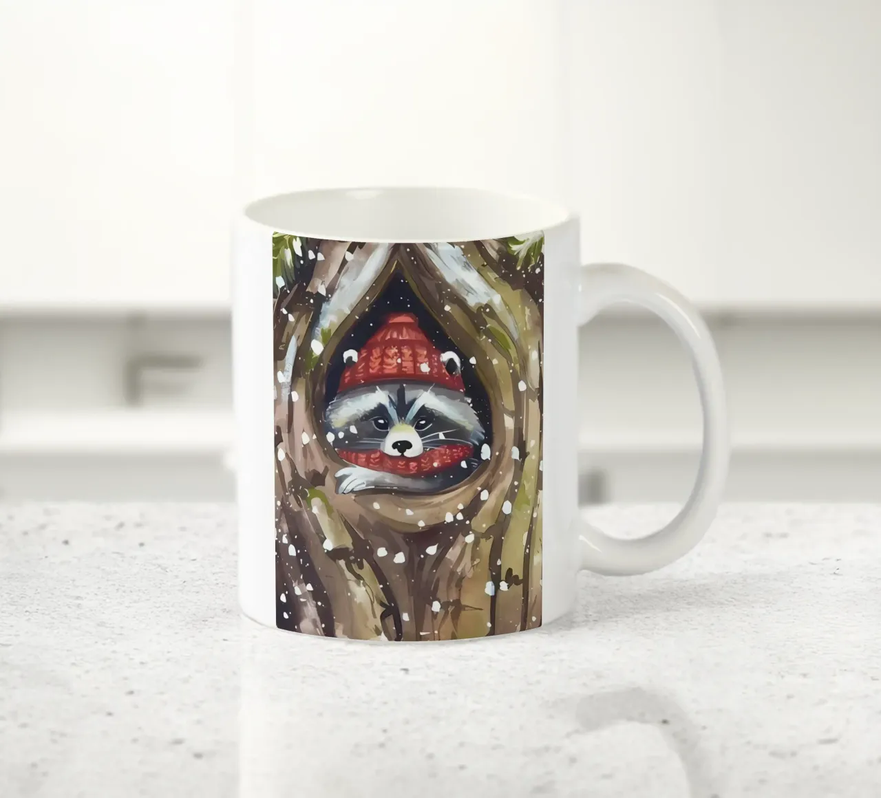 Poster minimalista 112 tazza in ceramica da Kadynce
