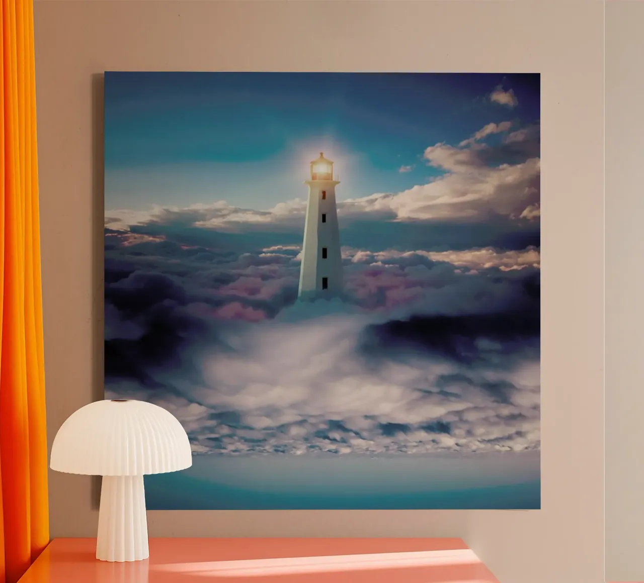 Light Skyer tela con Cornice a cassetta da Eugene Soloviev