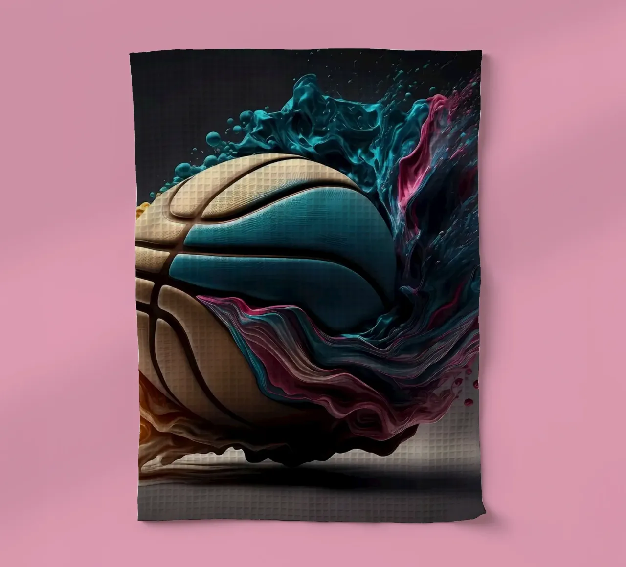 basket in stile 3d canovaccio da cucina da Delaplane