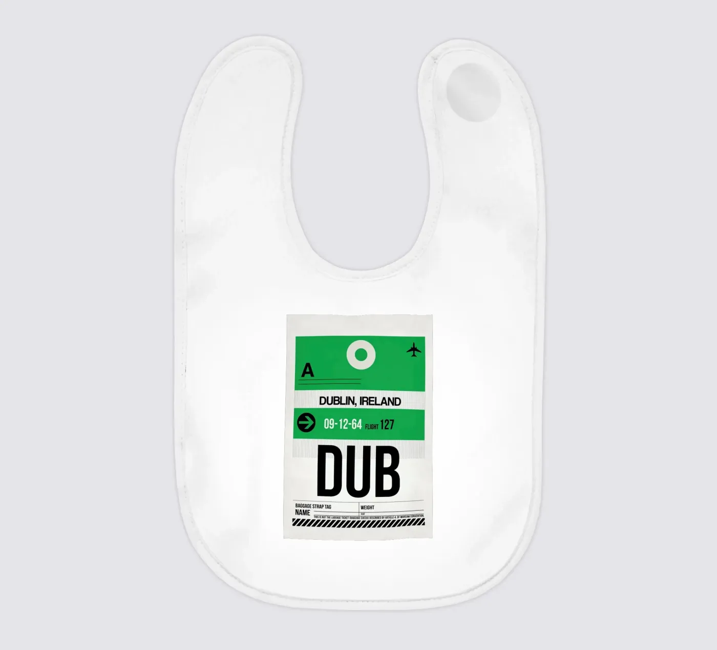 Dublin baby bib by Naxart