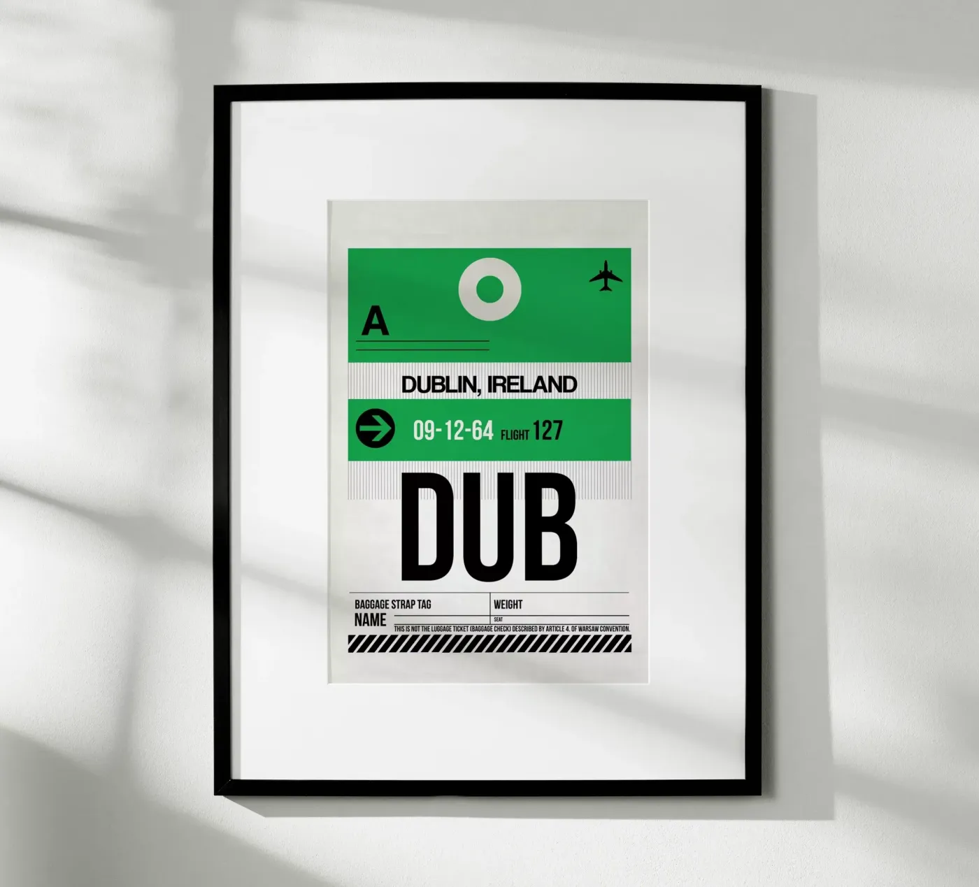 Dublin poster van Naxart