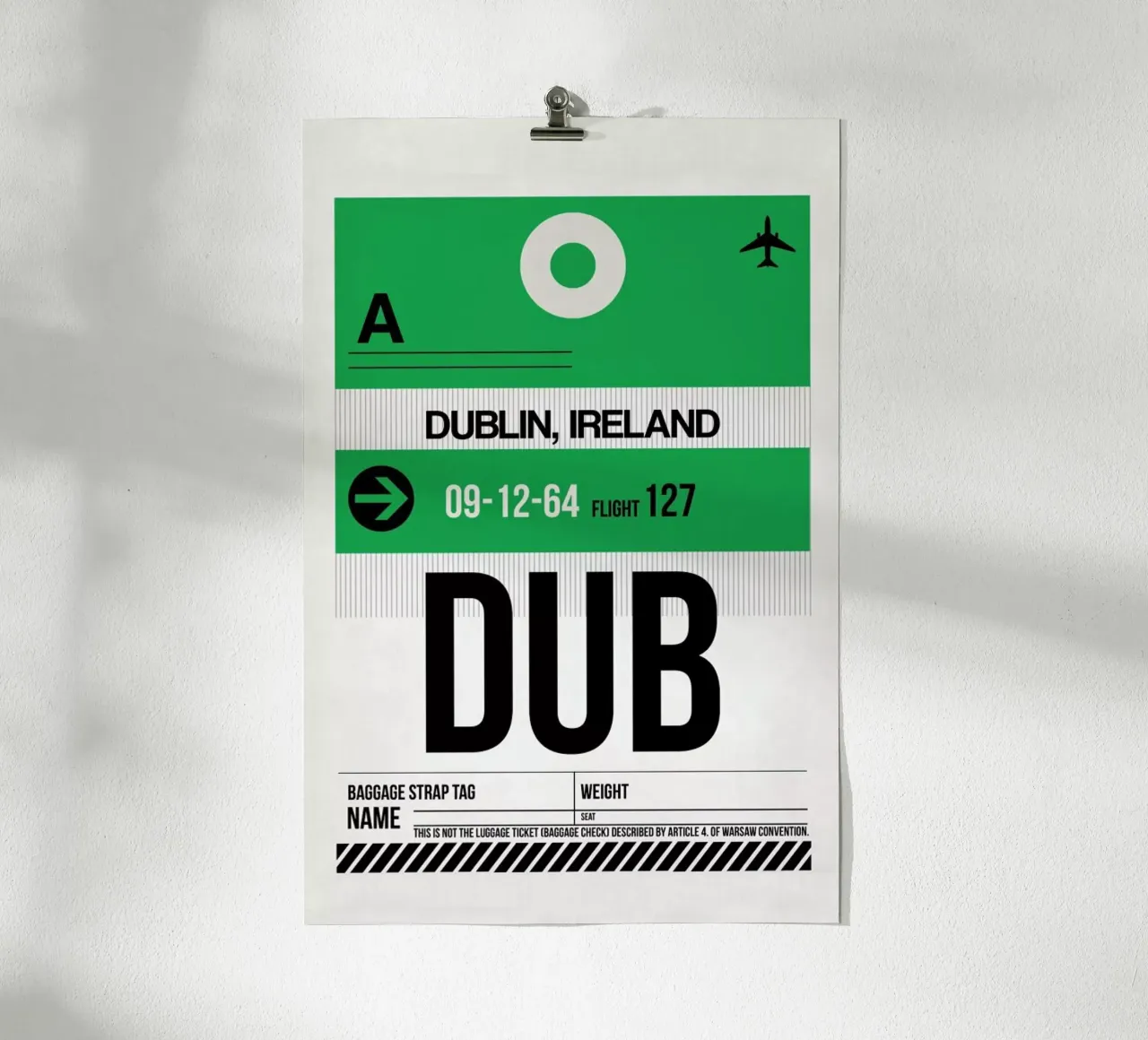 Dublin poster da Naxart