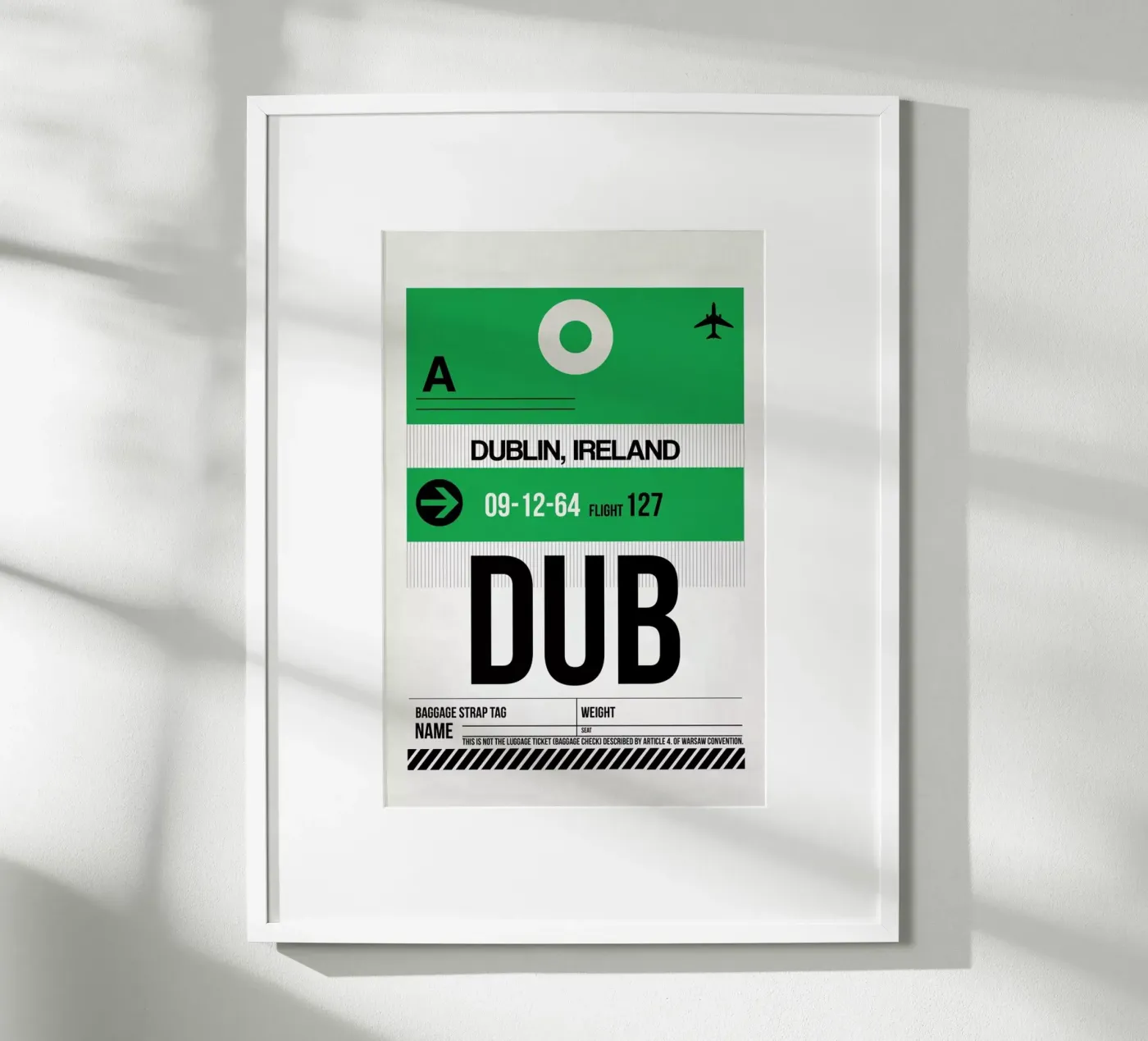 Dublin poster van Naxart