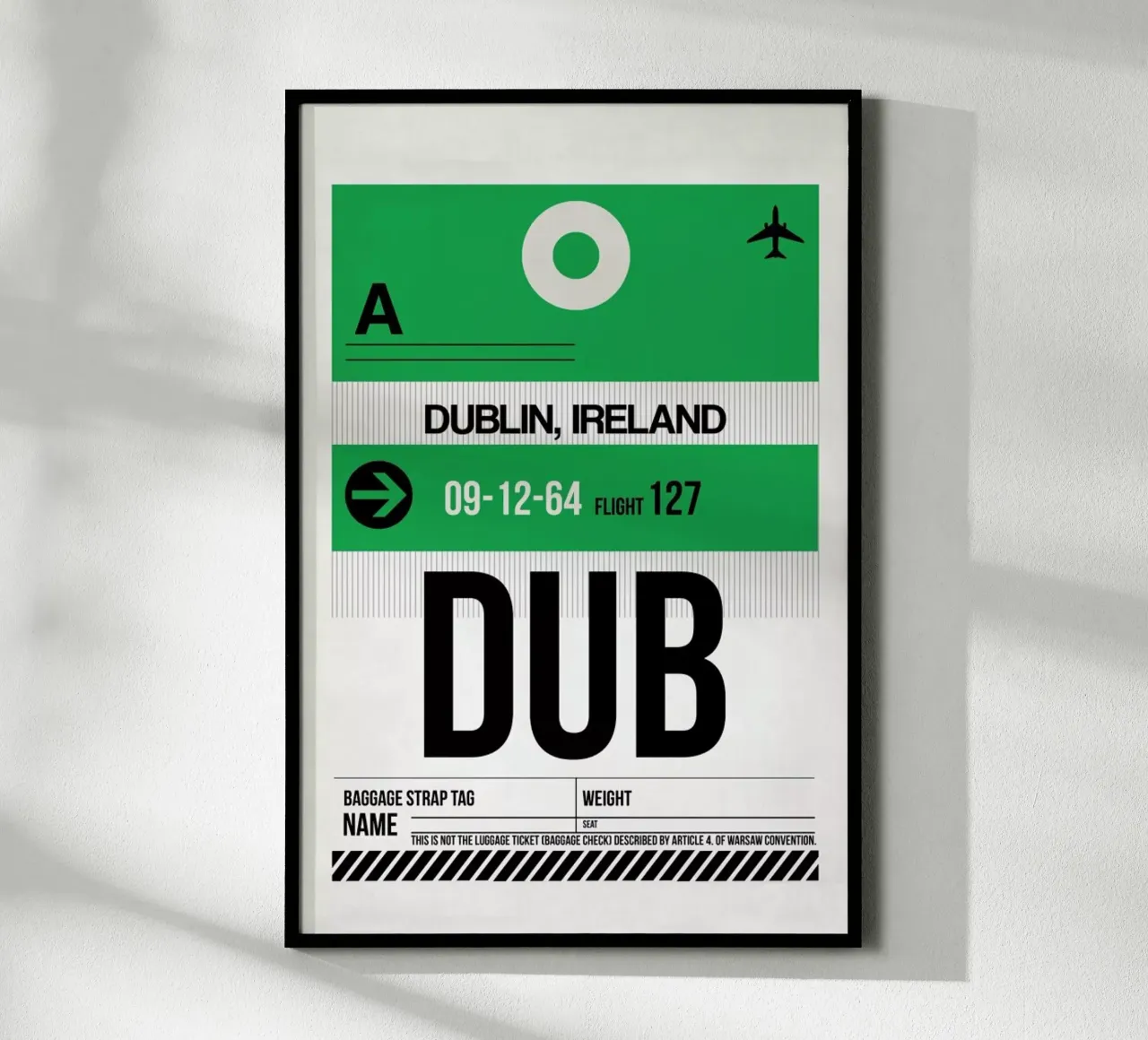 Dublin poster da Naxart