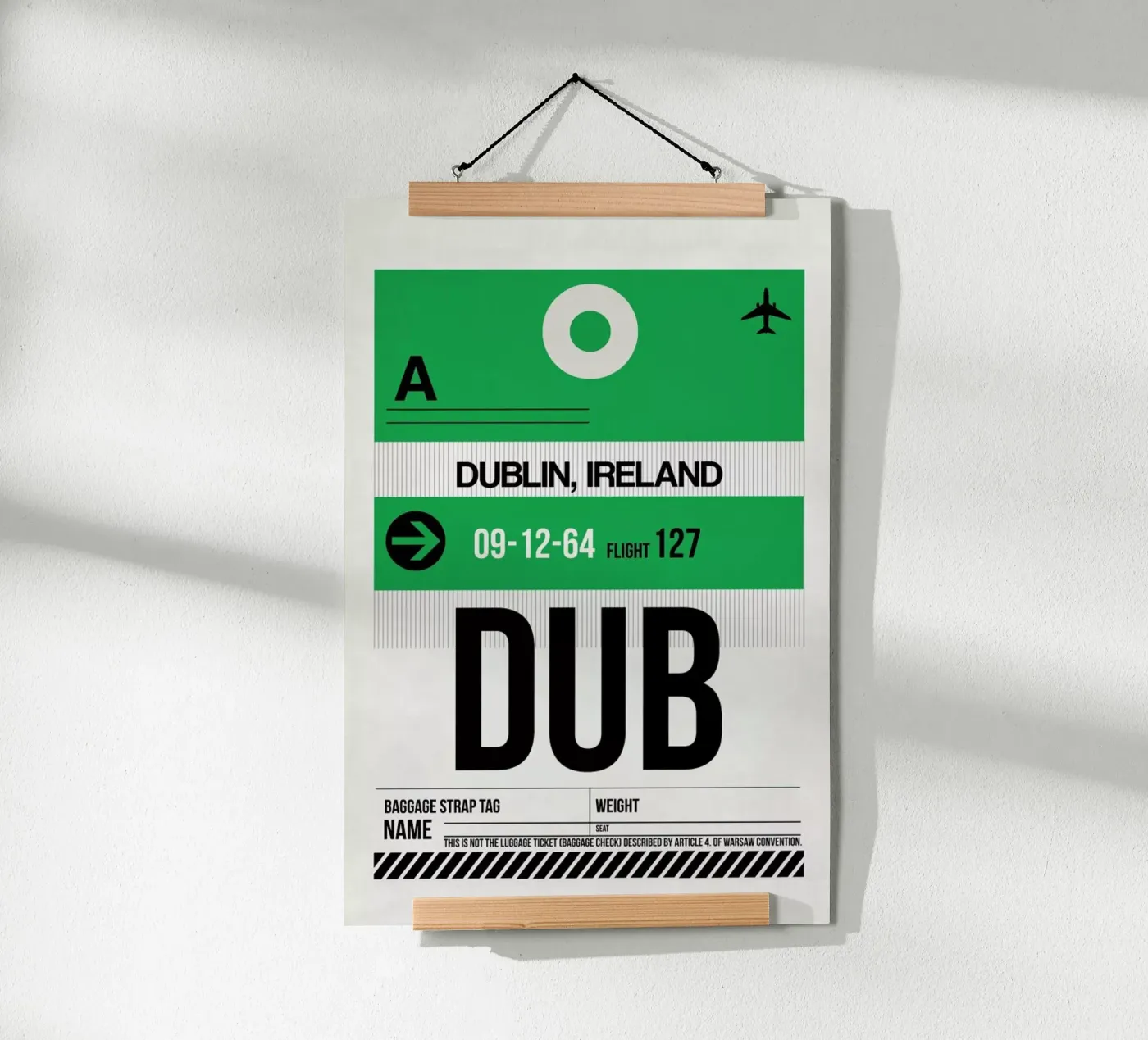 Dublin poster van Naxart